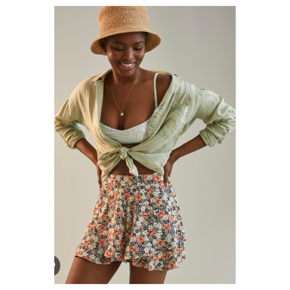 NWT Anthropologie Bishop + Young Nadine Shorts  Size Small